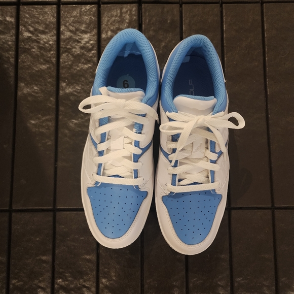 Women's Jordan Golf Nu Retro 1 Low 'UNC' - Picture 12 of 15